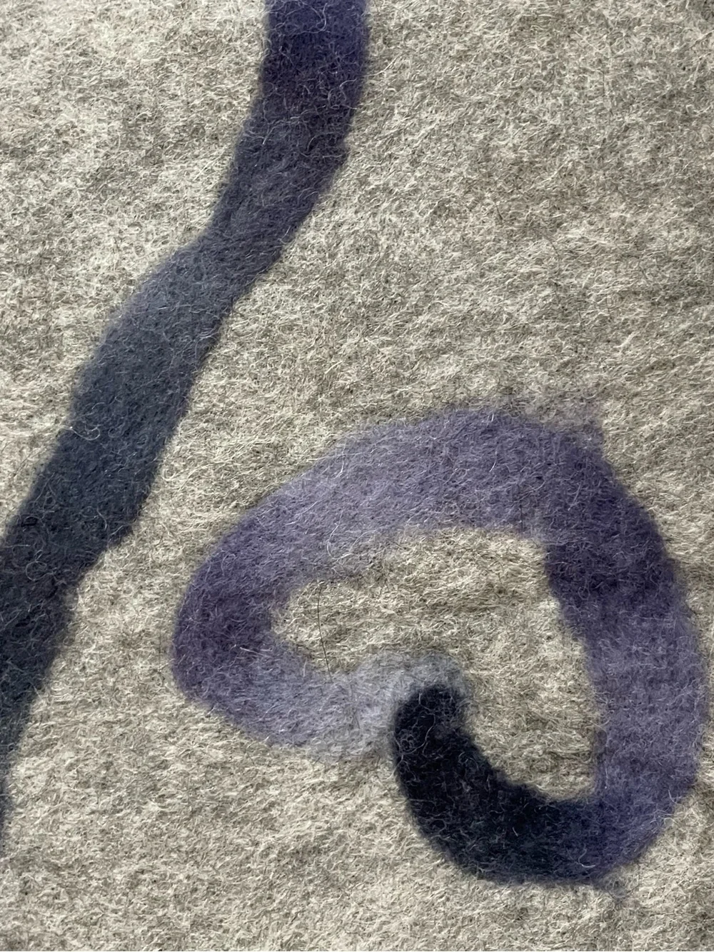 New Alpaca fleece throw blanket one of a kind Custom made from New Zealand